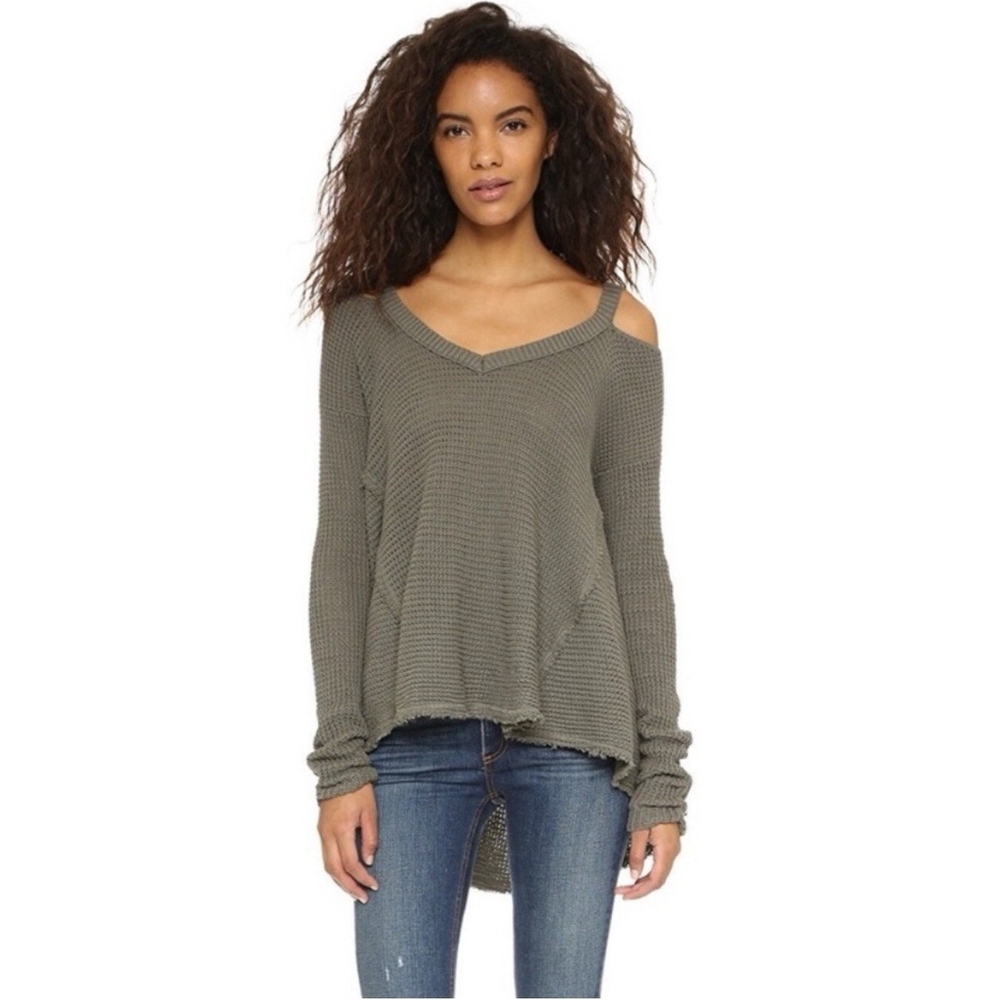 Free People Moonshine V-neck Sweater XS